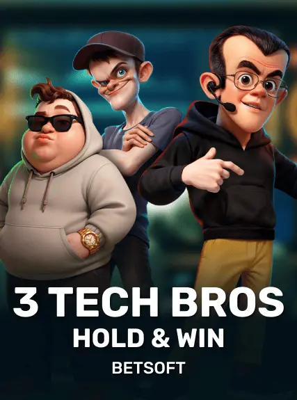 3 Tech Bros - Hold & Win game tile